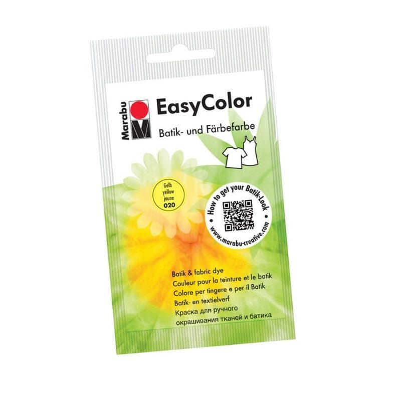 Marabu dažai batikai EasyColor 020 - geltona citrinos