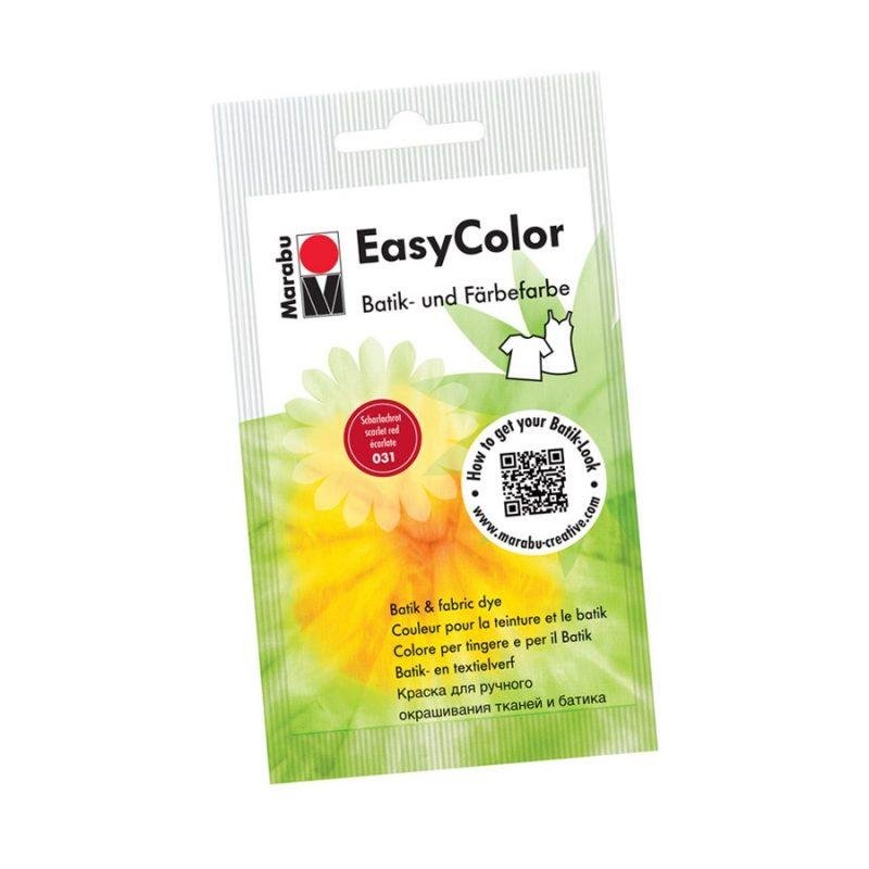 Marabu dažai batikai EasyColor 031 - raudona skaisti