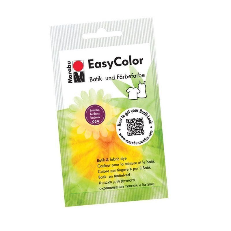 Marabu dažai batikai EasyColor 034 - bordo