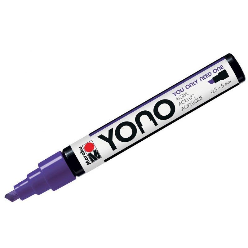 Akrilinis markeris Marabu Yono 0.5-5mm, violetinės sp.
