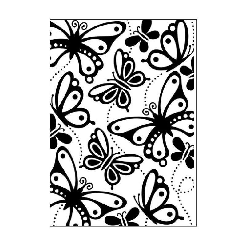 Reljefinė plokštelė Darice 10.80x14.60cm Butterflies
