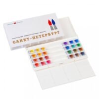 Akvareliniai dažai Sankt-Peterburg  (24 spalvos)
