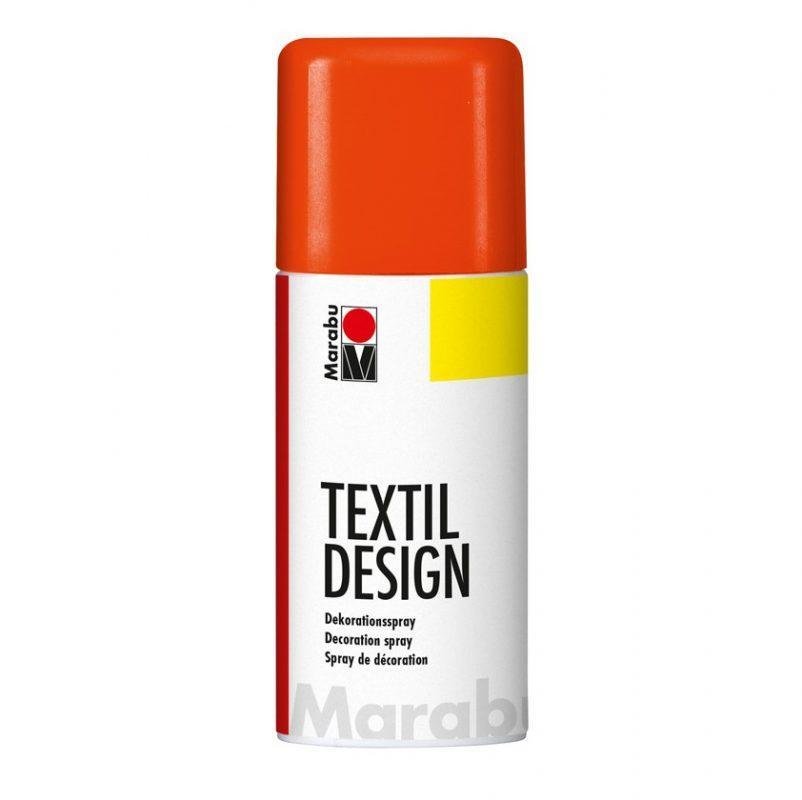 Dažai purškiami Textil Design 150ml 324 NEON orange