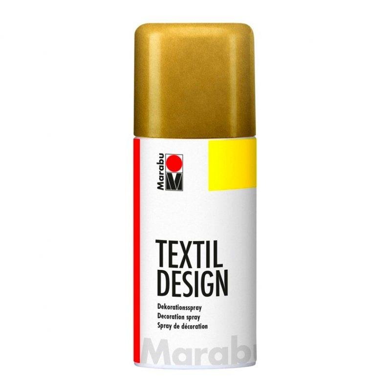 Dažai purškiami Textil Design150ml 784 Metalic gold