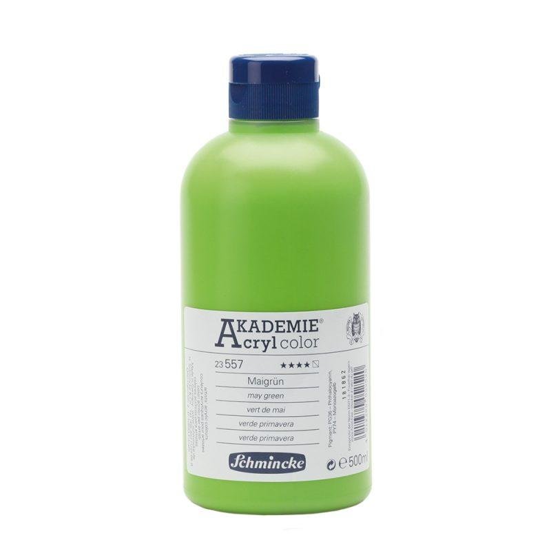 Akademie akriliniai dažai 500ml-may green