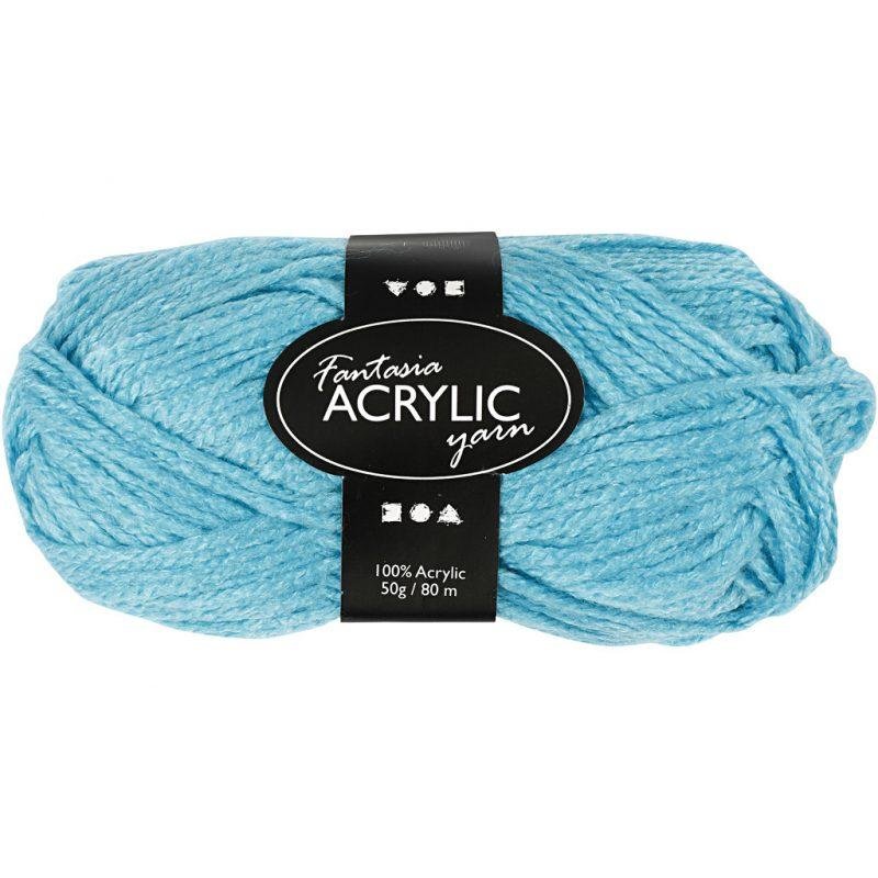 Akriliniai siūlai , 50gr.- 80m Turkio sp.
