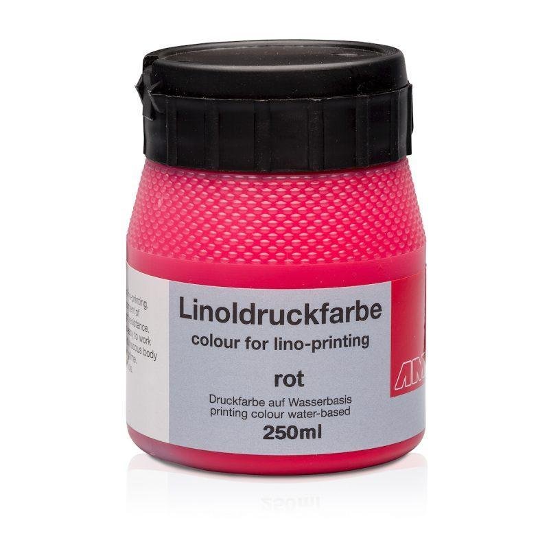 Spausdinimo dažai raudonos spalvos 250ml