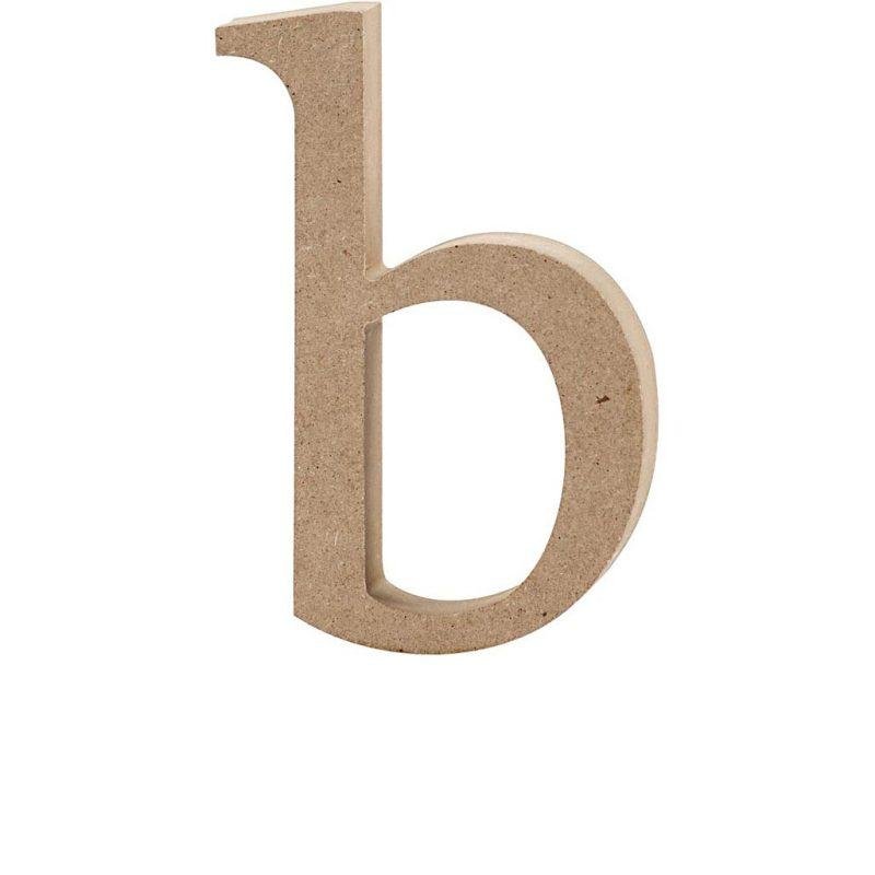 Raidė B, mažoji H:13 cm (MDF)