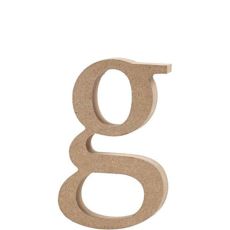 Raidė G, mažoji H:13cm (MDF)