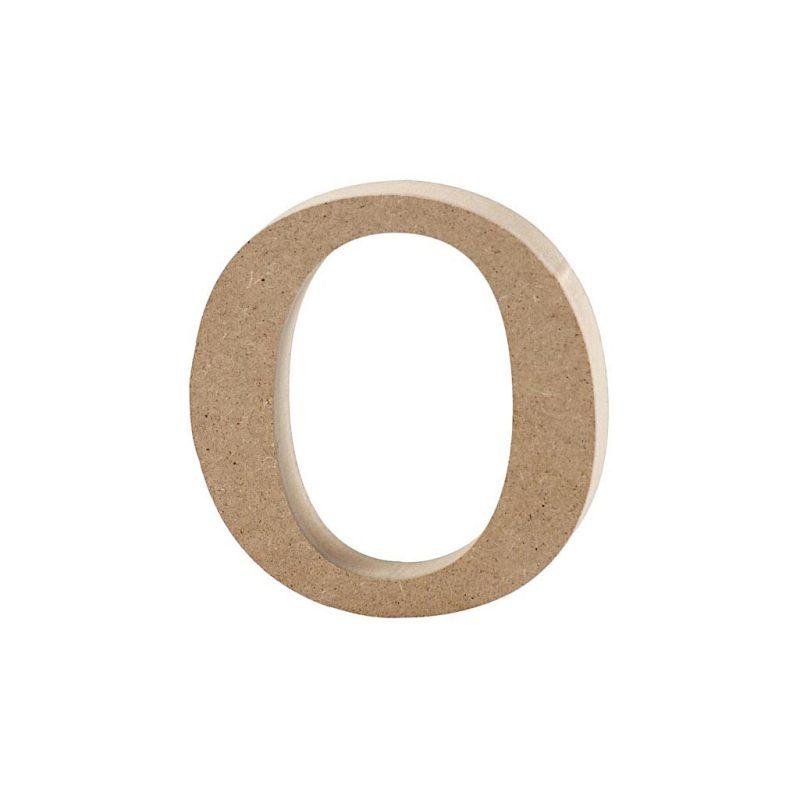 Raidė O, mažoji H:8 cm (MDF)