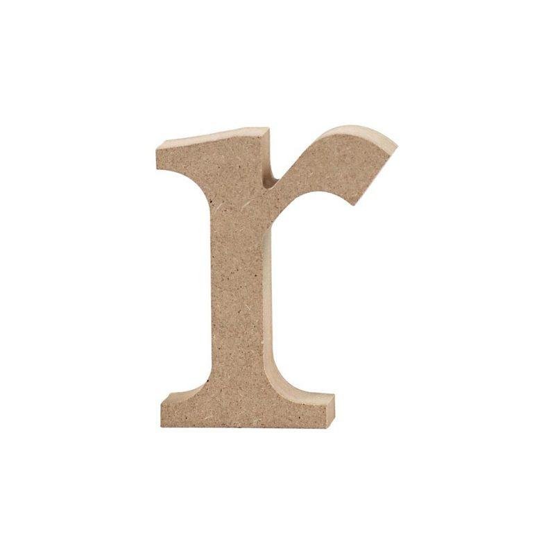 Raidė R, mažoji, pastatoma H:8cm (MDF)