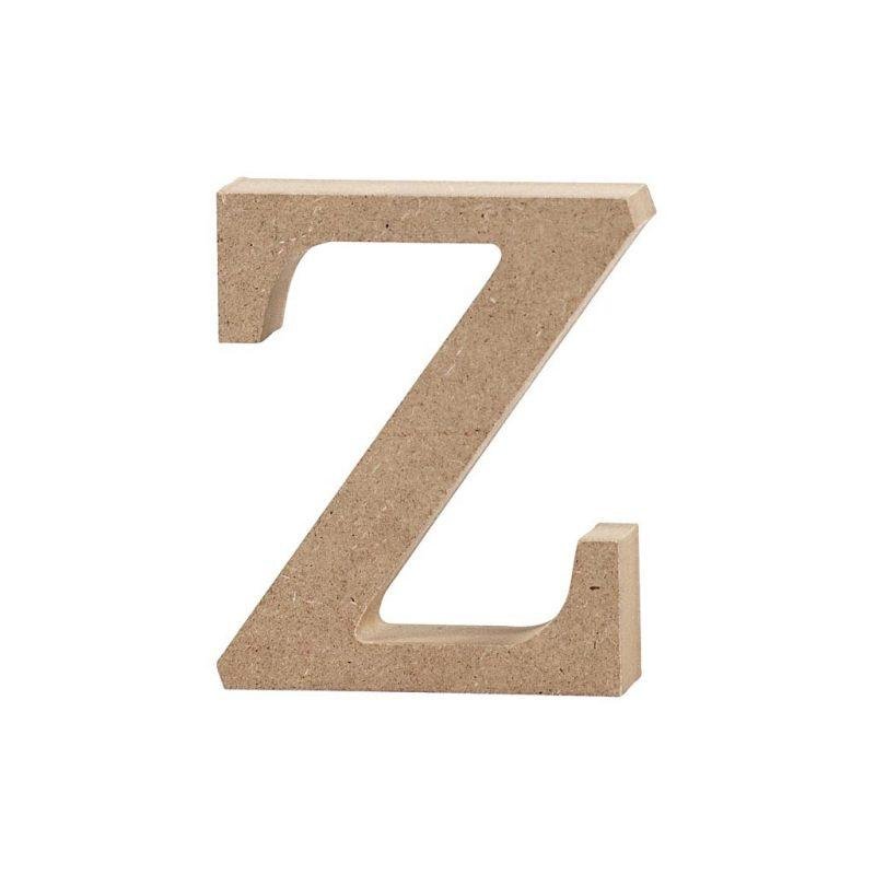 Raidė Z, mažoji, pastatoma H:8cm (MDF)