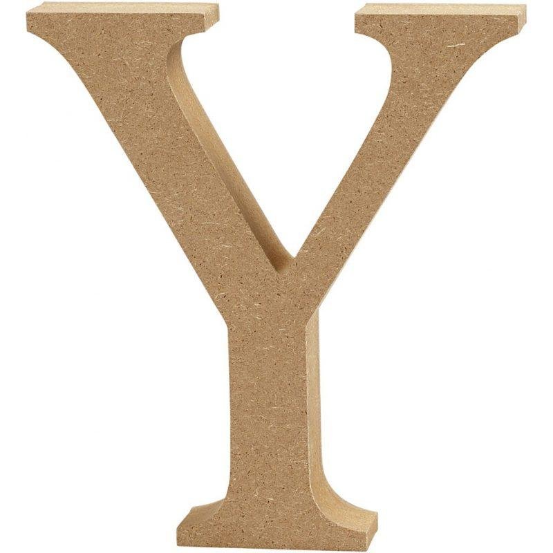 Raidė Y, pastatoma H:13cm (MDF)
