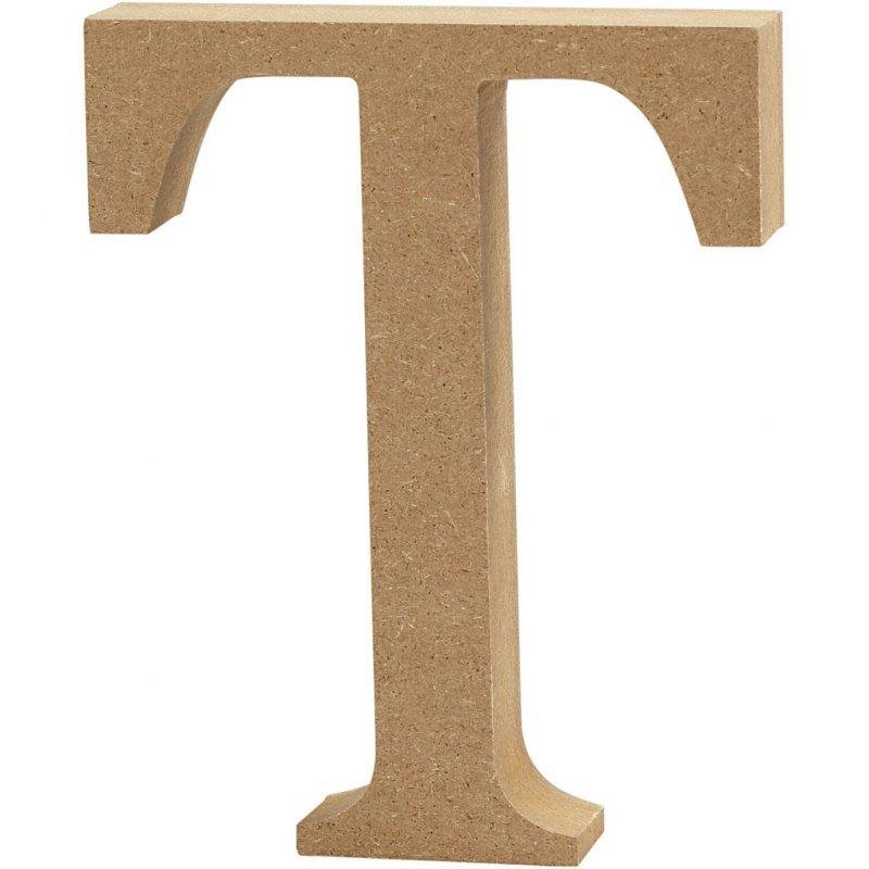 Raidė T, pastatoma H:8cm (MDF)