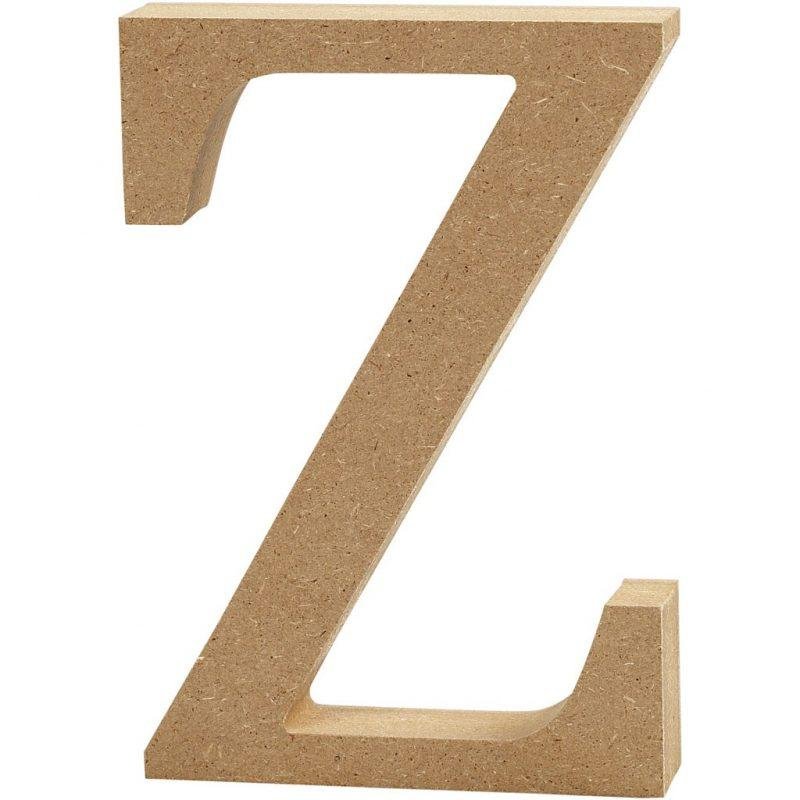 Raidė Z, pastatoma H:8cm (MDF)