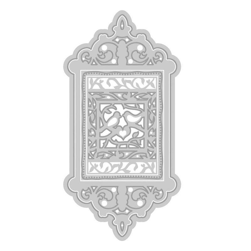 Kirtimo plokštelė Tonic Studios - Regal Frame & Lovebird Insert Set