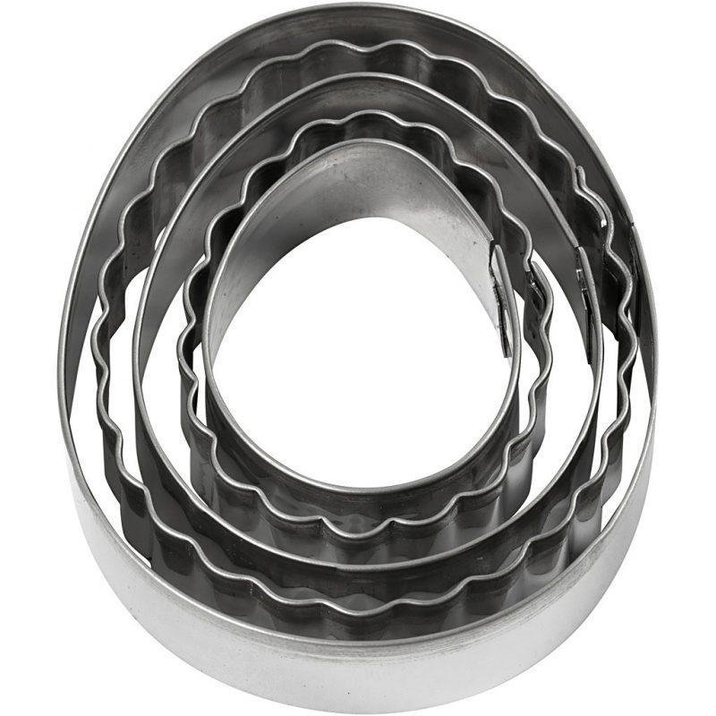 Metalinės formos 5vnt - Kiaušiniai