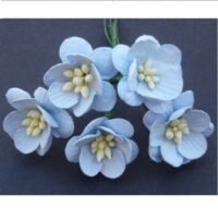 Vyšnių žiedai 25mm,mėlynos sp.,10 vnt.