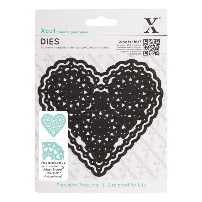 Kirtimo plokštelė XCut Filigree Heart