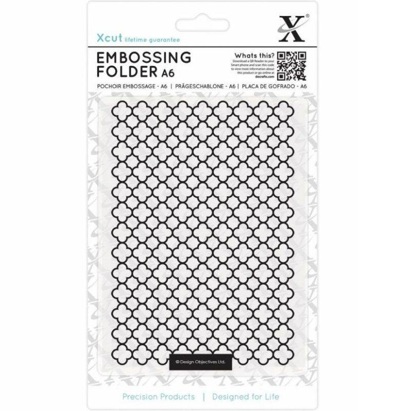 Reljefinė plokštelė Xcut 10.80x14.60cm Moroccan Flower Tiles