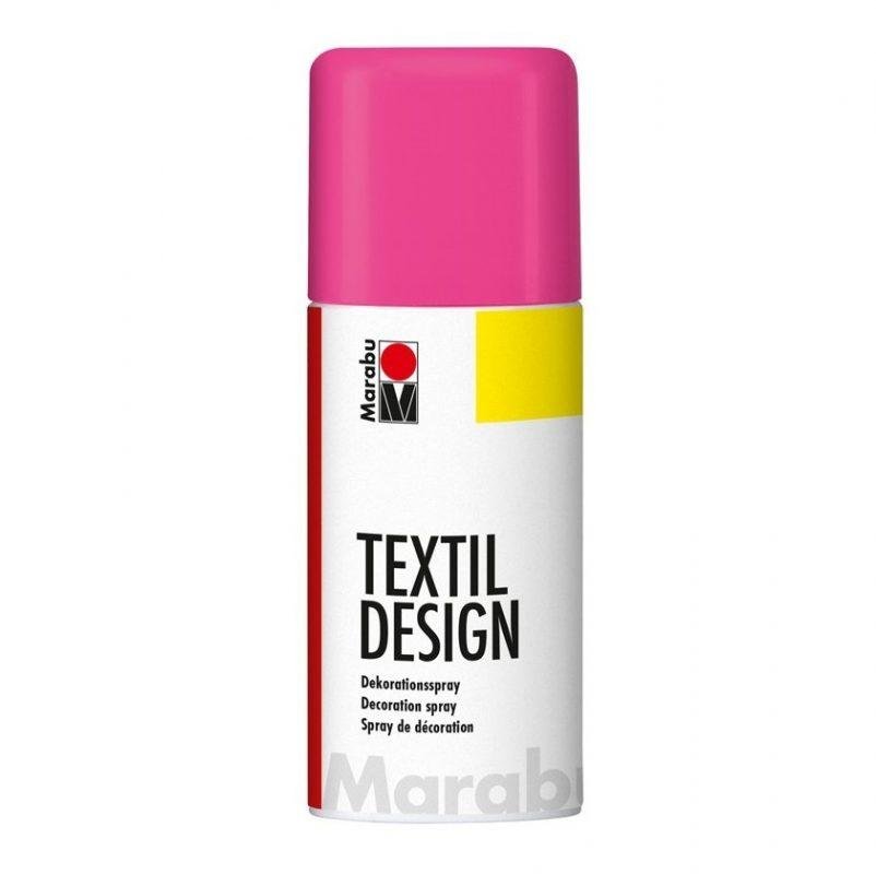 Dažai purškiami Textil Design 150ml 005 Raspberry