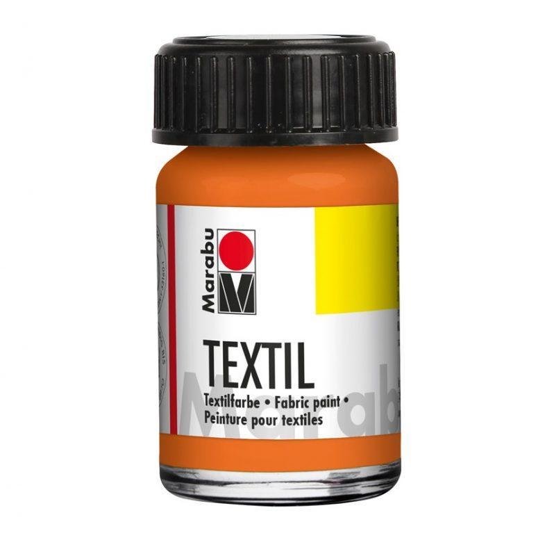 Marabu dažai tekstilei 15ml - 013 Orange