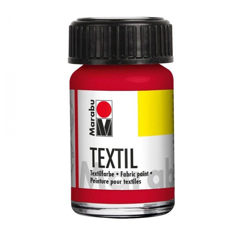 Marabu dažai tekstilei 15ml - 036 Coral Red
