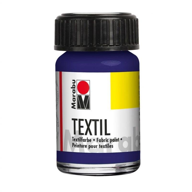 Marabu dažai tekstilei 15ml - 051 Dark Violet