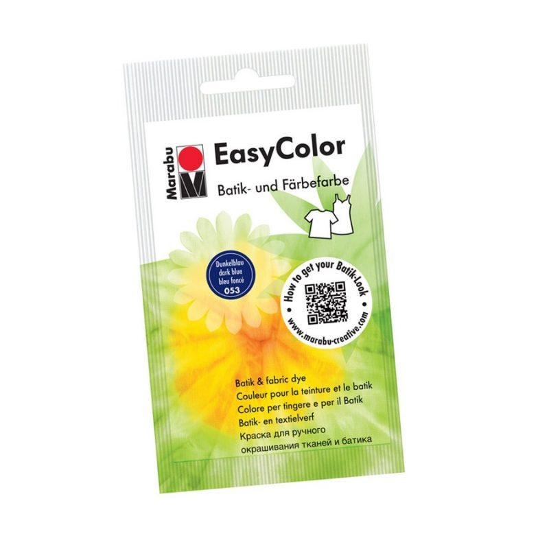 Marabu dažai batikai EasyColor 053 - mėlyna tamsi