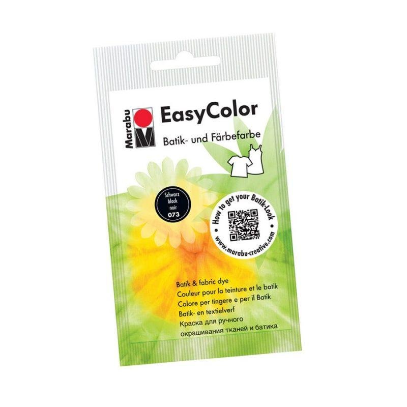 Marabu dažai batikai EasyColor 073 - juoda