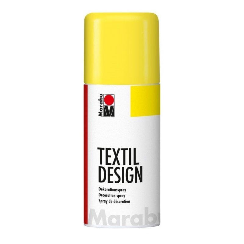 Dažai purškiami Textil Design 150ml 220 Sunshine yellow