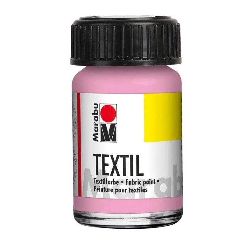 Marabu dažai tekstilei 15ml - 236 Light pink