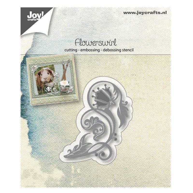 Kirtimo plokštelė Joy Crafts "Flowerswirl"