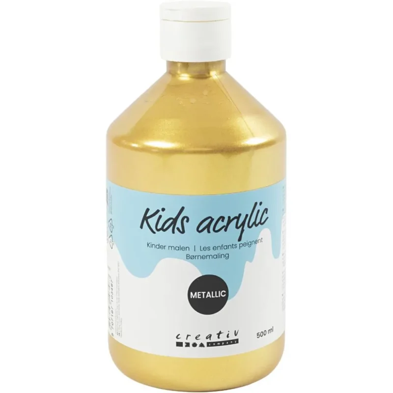 Akriliniai perlamutriniai dažai A-Color 500ml aukso sp.
