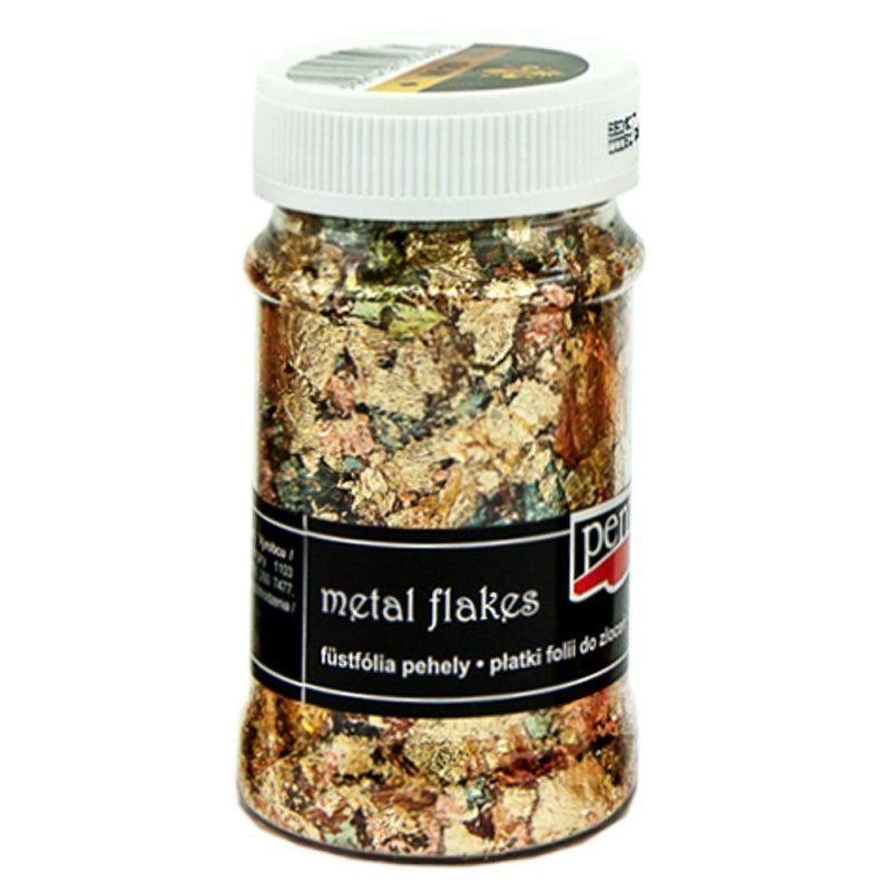 Metalo folijos drožlės Pentart M10
