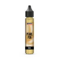 Skysti perlai Pentart 30ml, aukso sp.