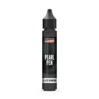 Skysti perlai Pentart 30ml, juodos metalizuotos sp.