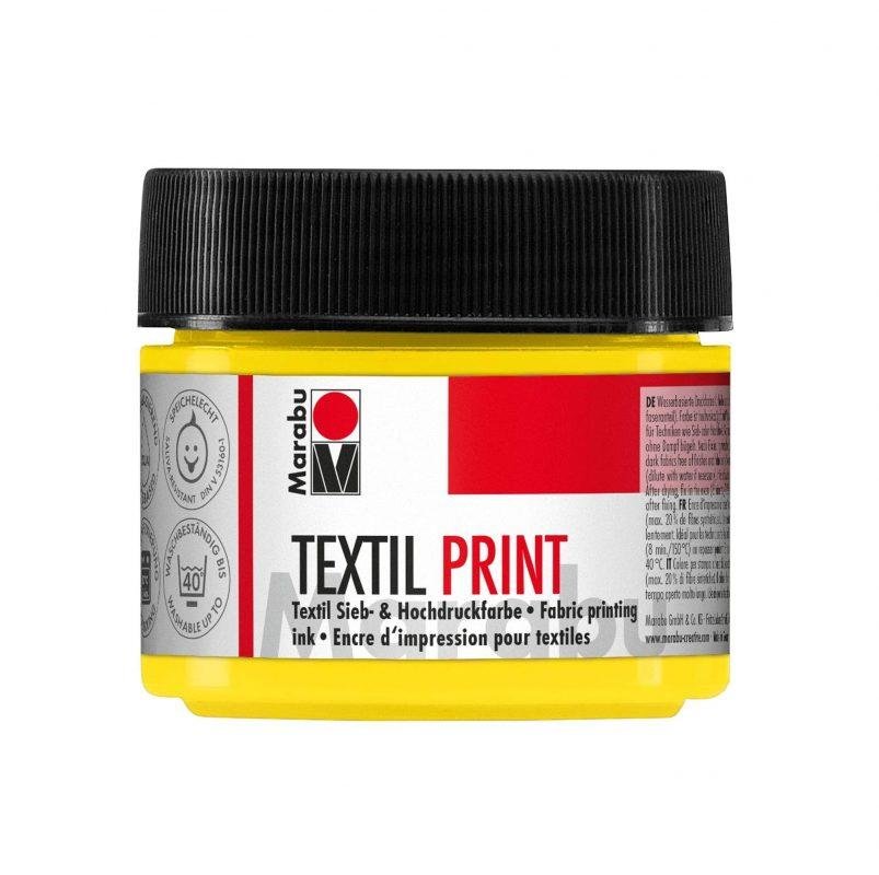 Dažai tekstilei Marabu Textil Print, geltonos sp.