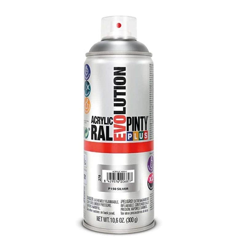 Aerozoliniai dažai Evolution Metalic 400ml - P150 SILVER
