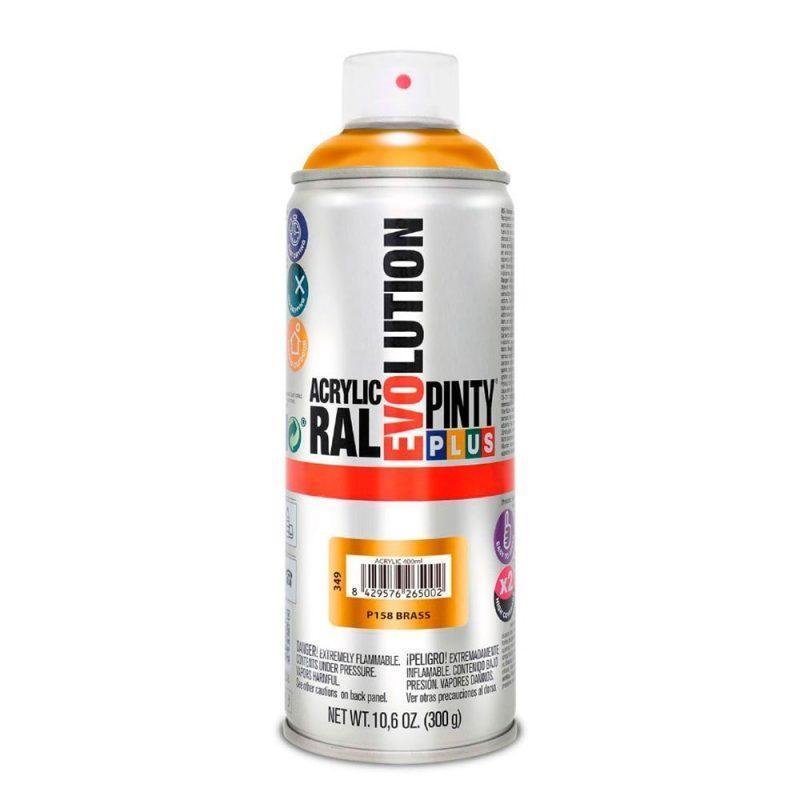 Aerozoliniai dažai Evolution Metalic 400ml - P158 BRASS