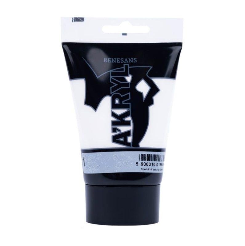 Akriliniai dažai Renesans A'KRYL 100ml - balta sp.