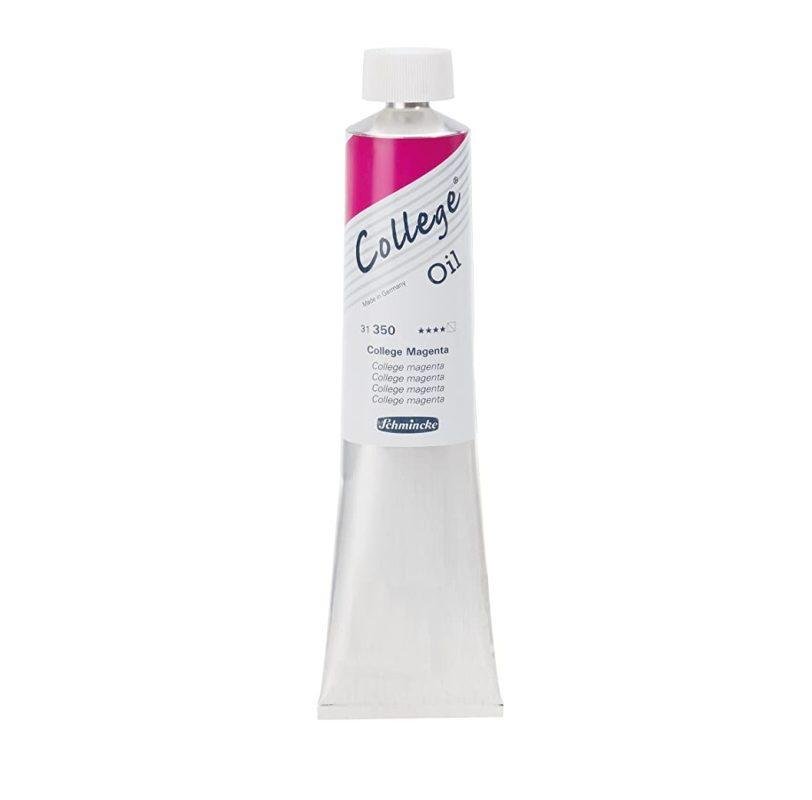 COLLEGE®Oil  aliejiniai dažai 120ml Koledžo magentos sp.