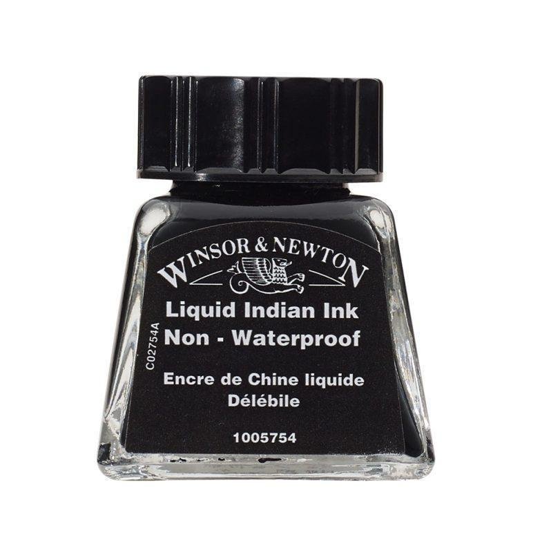 Tušas W&N - Liquid Indian Ink 14ml