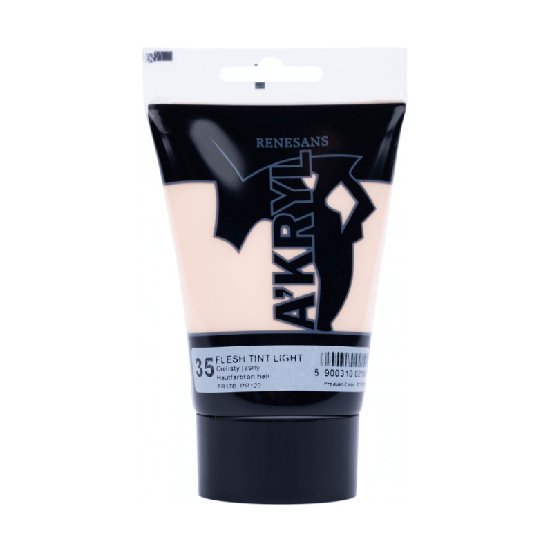 Akriliniai dažai Renesans A'KRYL 100ml - Šviesi odos sp.