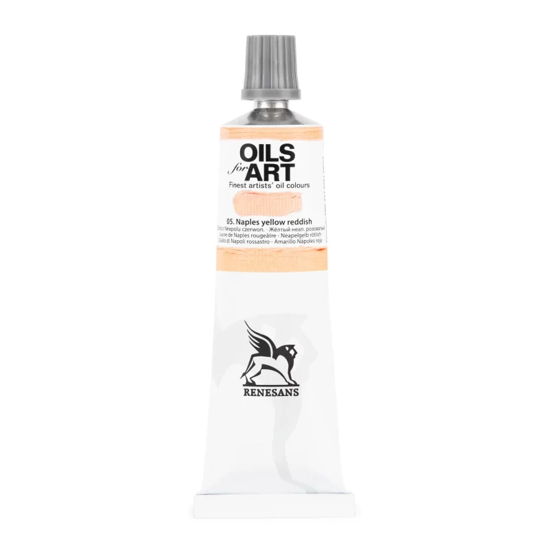 Aliejiniai dažai Renesans "OILs for Art" Naples yellow reddish - 60ml