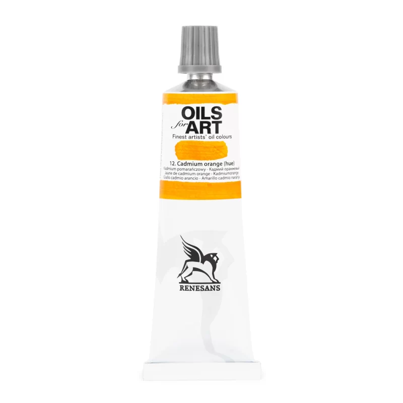 Aliejiniai dažai Renesans "OILs for Art" Cadmium orange(hue) - 60ml