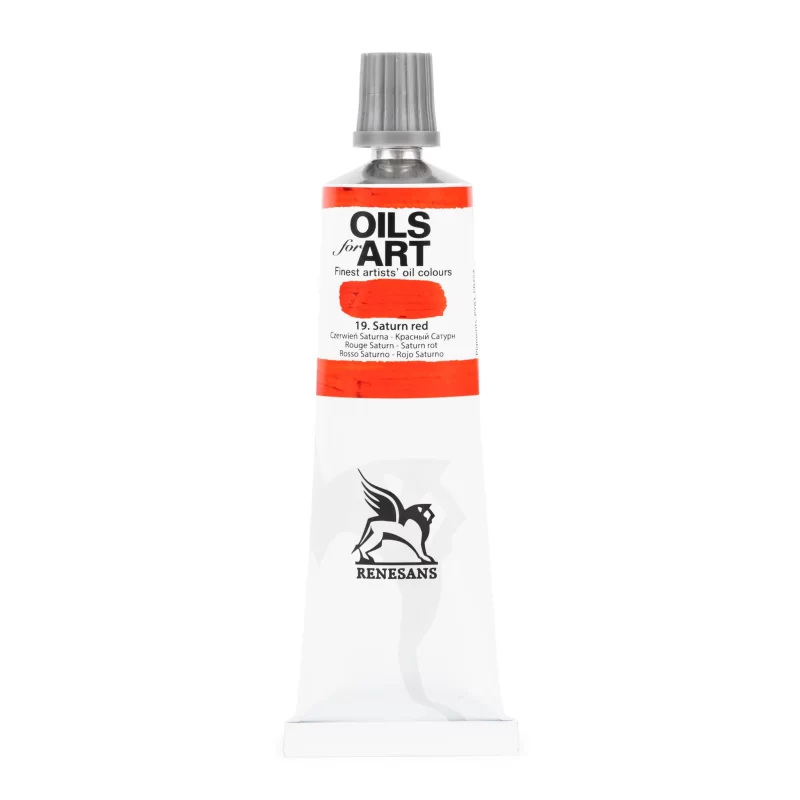 Aliejiniai dažai Renesans "OILs for Art" Saturn red - 60ml