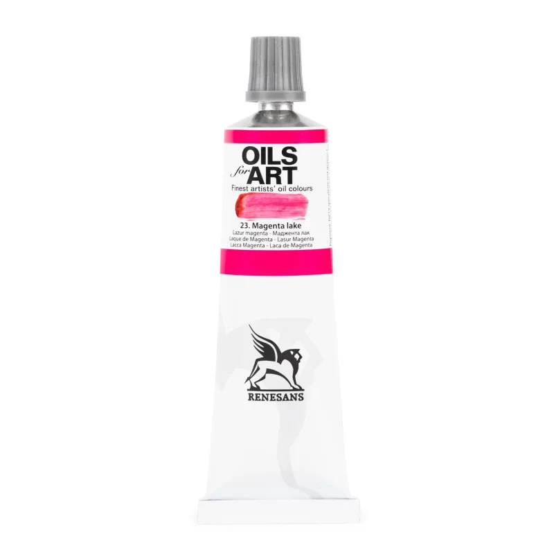 Aliejiniai dažai Renesans "OILs for Art" Magenta lake - 60ml