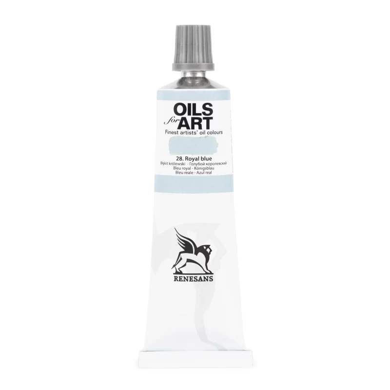 Aliejiniai dažai Renesans "OILs for Art" Royal blue  - 60ml