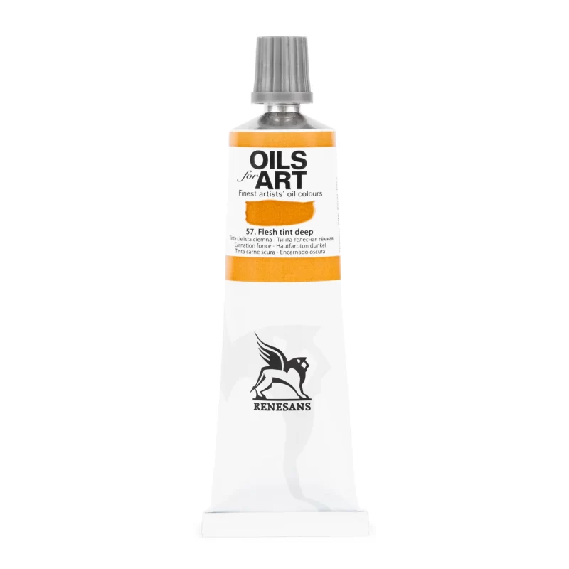 Aliejiniai dažai Renesans "OILs for Art" Flesh tint deep - 60ml
